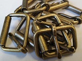 Sedlářská přezka 40 mm -staromosaz