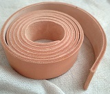 Kožený pruh 140-160 cm, 5 cm, 2,5 mm